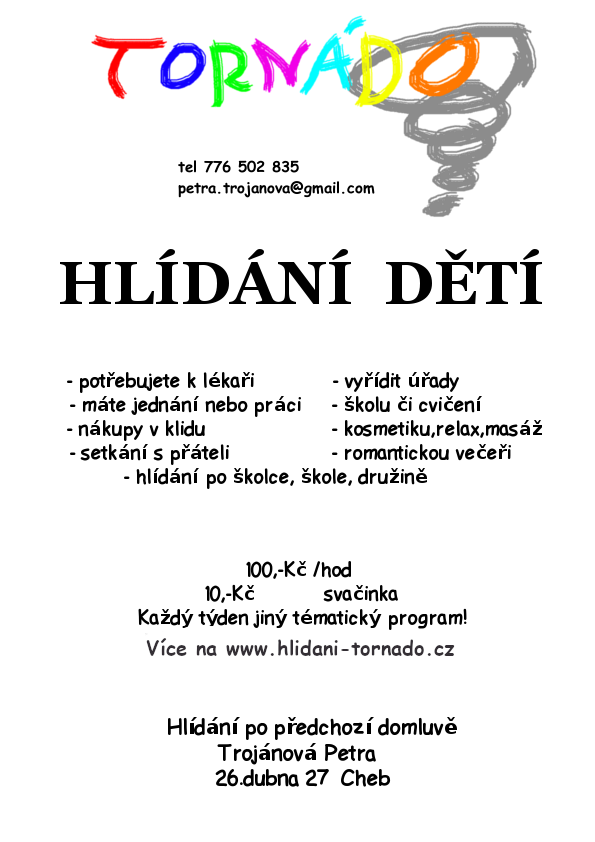 Jak na hlídání dětí?